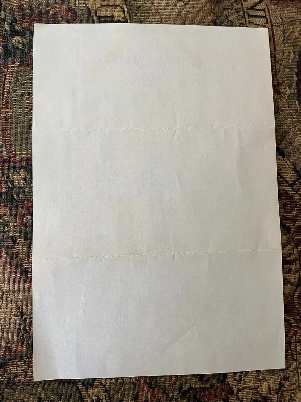 Hotel Alexander Hagerstown Maryland Letterhead - Vintage Ephemera
